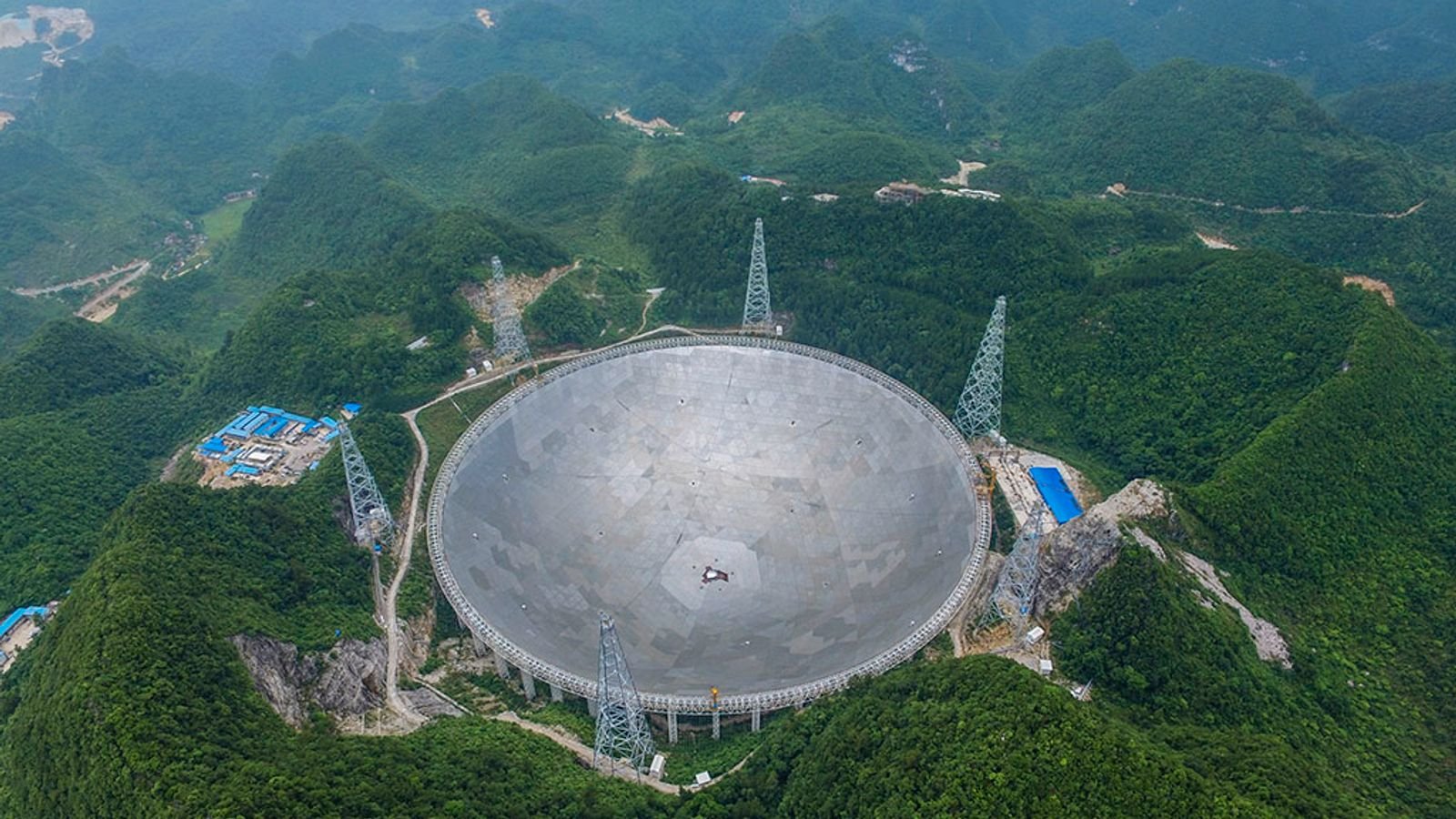 Крупнейший в мире радиотелескоп занимается поиском инопланетных цивилизаций