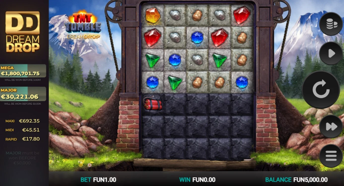 TNT Tumble Dream Drop - обновленный и улучшенный слот от Relax Gaming