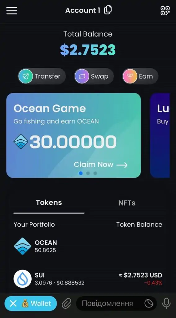 Как начать играть в Wallet Wave?