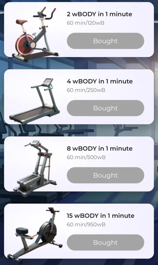 Body Pump Bot: увлекательный крипто-фитнес с возможностью заработка wBODY токенов