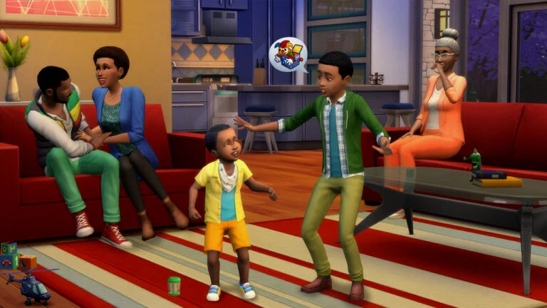 The Sims 4: ігровий кадр