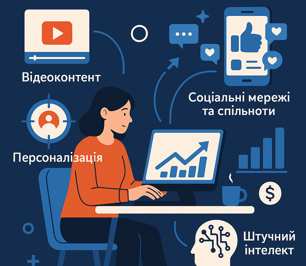 Дизайн та Наповнення сайту контентом