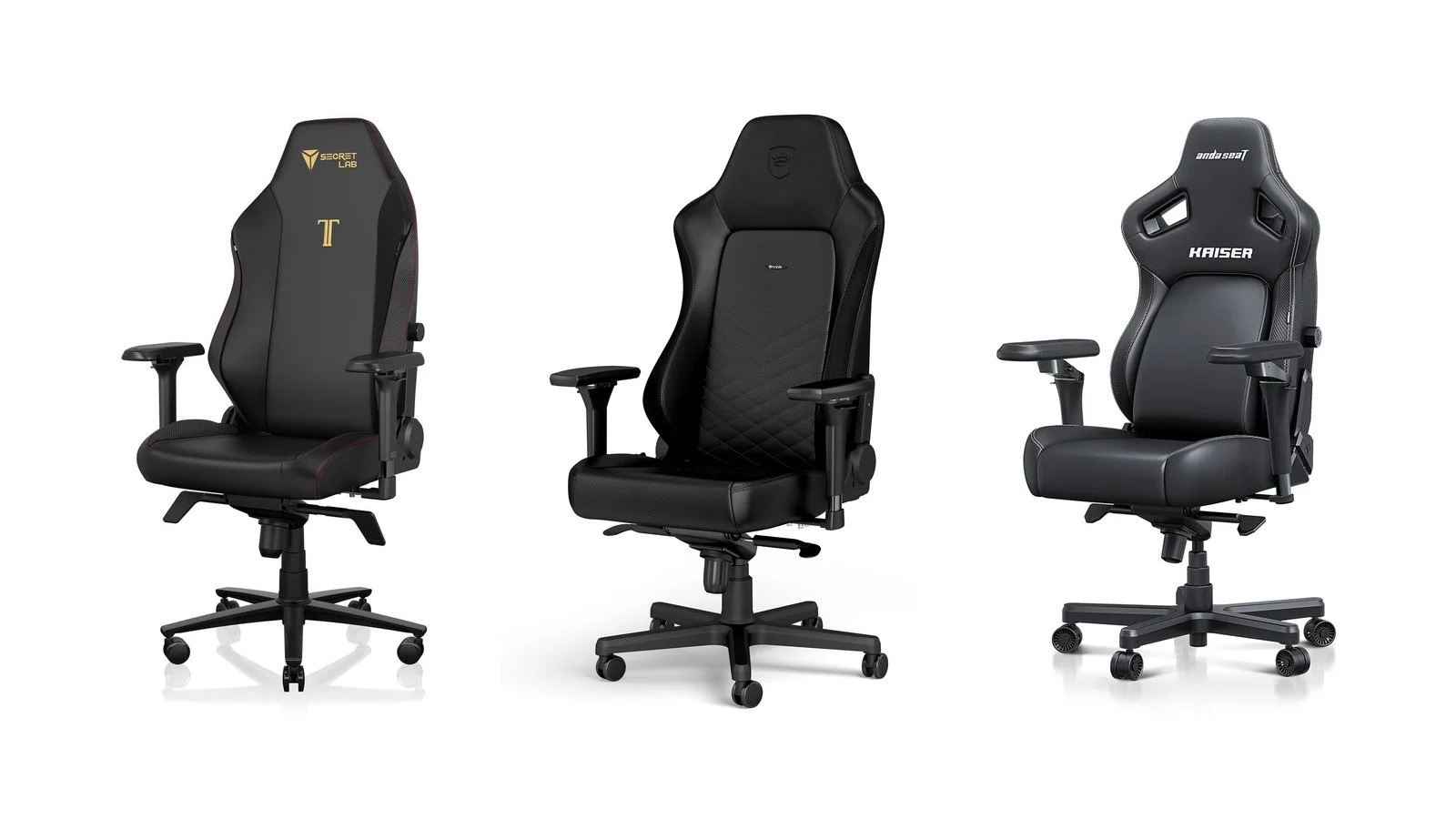 Ігрові крісла Secretlab TITAN Evo, noblechairs HERO і AndaSeat Kaiser 4