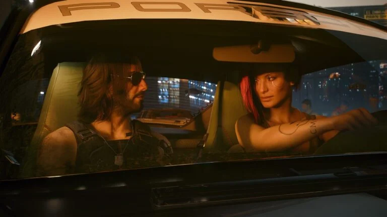 Screenshot from Cyberpunk 2077