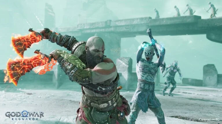 Screenshot from God of War Ragnarök