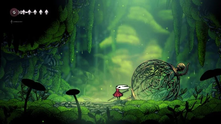 Screenshot from Hollow Knight: Silksong
