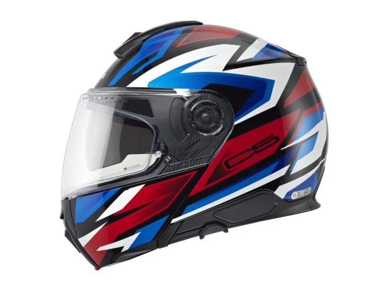 Schuberth C5 modular helmet with graphics