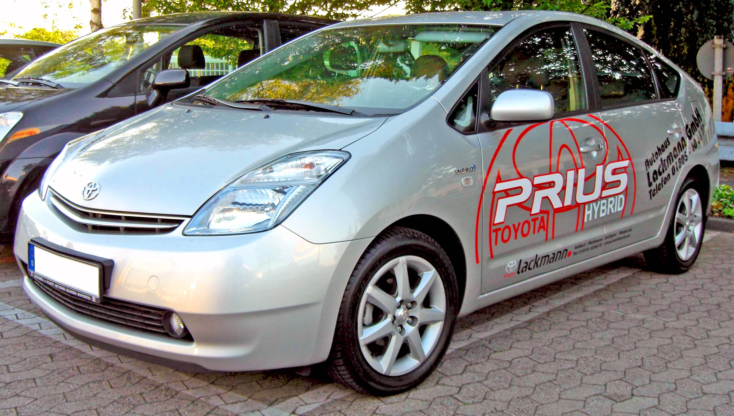 Toyota Prius hybrid car