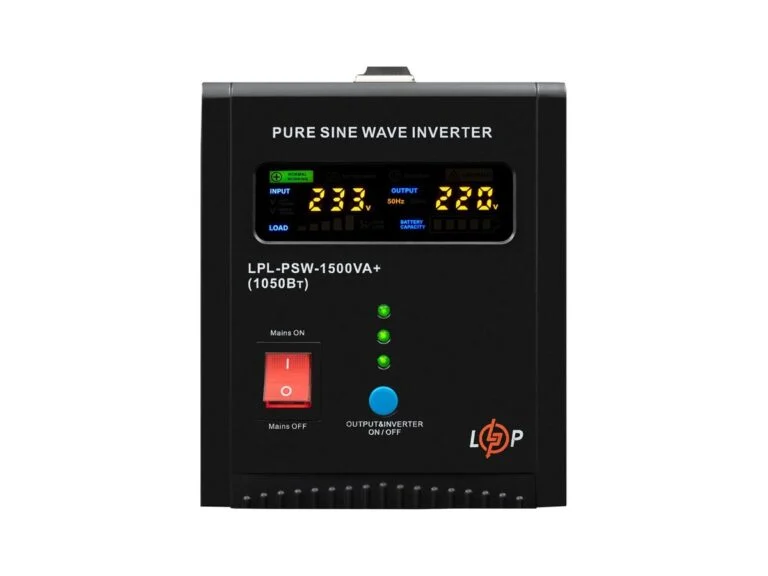 ДБЖ LogicPower LPL-PSW-1500VA+ із зовнішніми акумуляторами