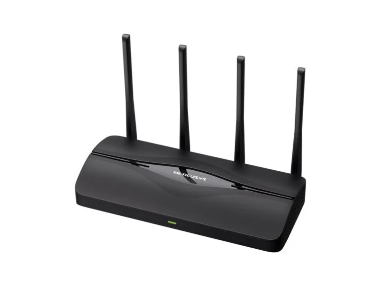Mercusys MR27BE Wi-Fi 7 router with 2.5 Gbps ports